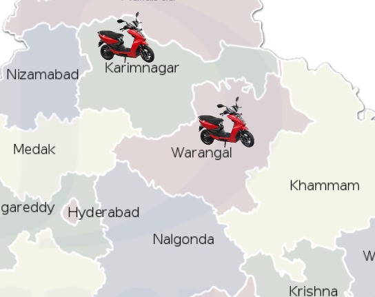 Geographical Reach - Telangana and Andhra Pradesh