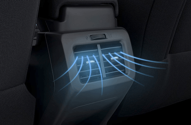 Rear AC vents in Tata Punch cabin