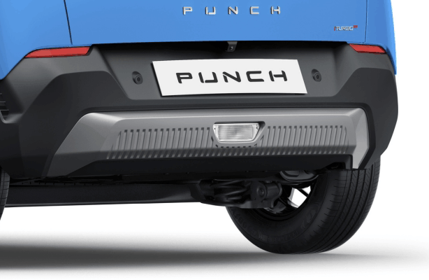 Tata Punch rugged front trail guard design